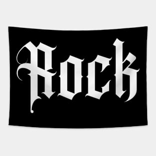 gothic rock design Tapestry