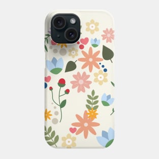 Colorful flowers Phone Case