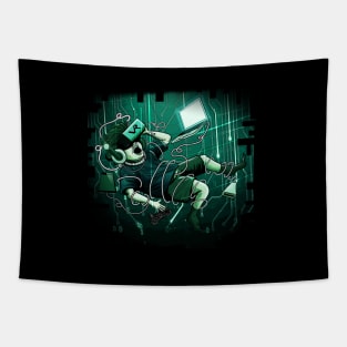 Cyber child Tapestry