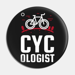 Cycologist, Bike lover, Cycle lover Pin