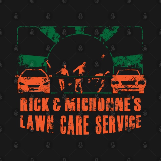 Rick & Michonne's Lawn Care by Awesome AG Designs