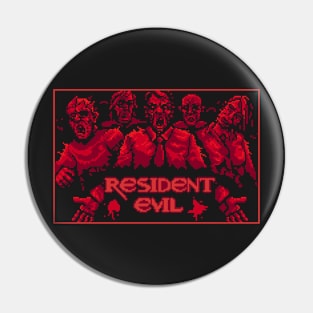 Resident Evil Pixel Art Pin