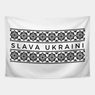 SLAVA UKRAINI Tapestry