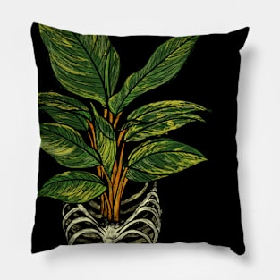 Tropical skeleton Pillow