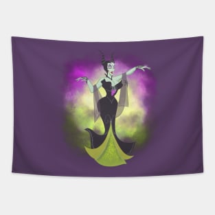 Runway Maleficent Tapestry