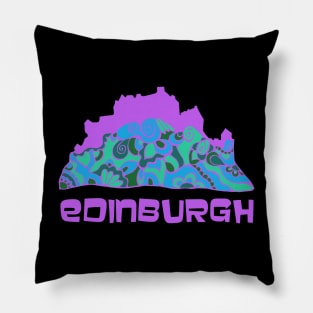 Edinburgh Castle Pillow