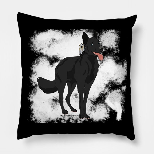 Amarok Splotches War of the Hunters co Pillow by HolidayPup