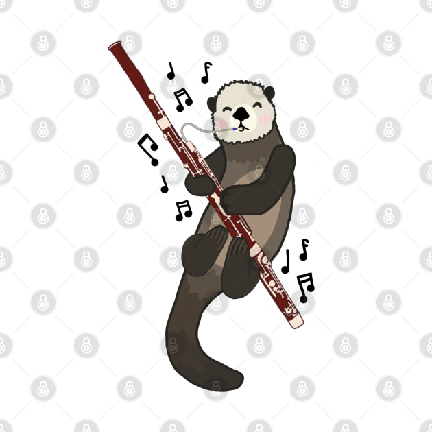 Bassoon Sea Otter by Artstuffs121