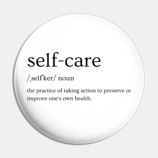 Self-care Pin