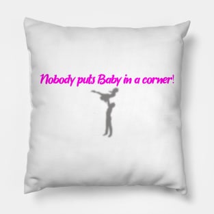 Baby in a Corner Pillow