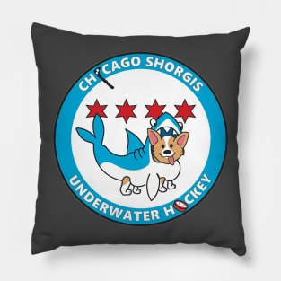 Chicago Shorgis UWH Pillow