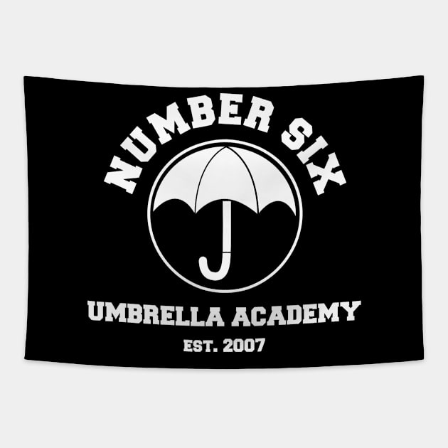 UMBRELLA ACADEMY NUMBER SIX Tapestry by localfandoms