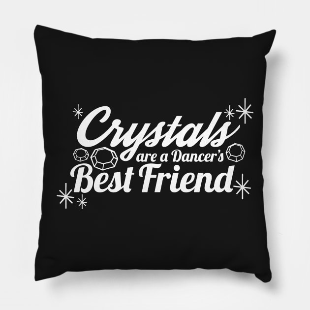 Crystals Pillow by IrishDanceShirts