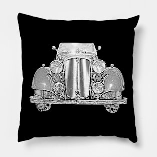 Rover 12 P1 1930s British classic car Pillow