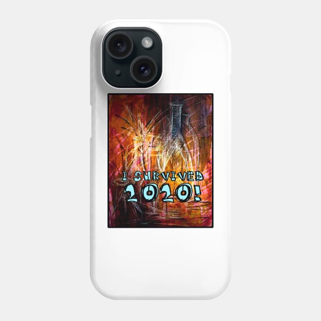 I Survived 2020 - A T-Shirt for New Year Phone Case by Heatherian