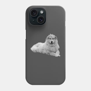 Pyrenees mountain dog Phone Case