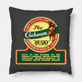 Cushman Lovers "Husky" Pillow