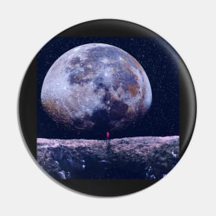 Moon Gazing Pin