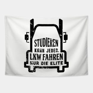 Studieren (black) Tapestry