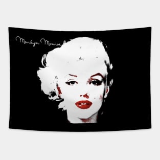 Marilyn Monroe in Black Tapestry