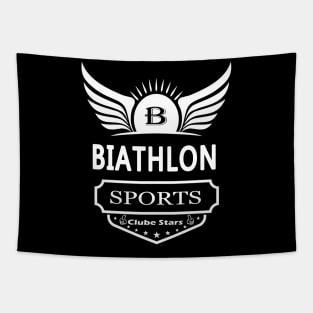 The Sport Biathlon Tapestry