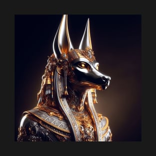 Gold & Silver Anubis T-Shirt