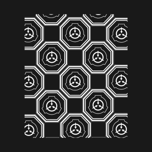 SCP Foundation Symbol (Octagon pattern) T-Shirt