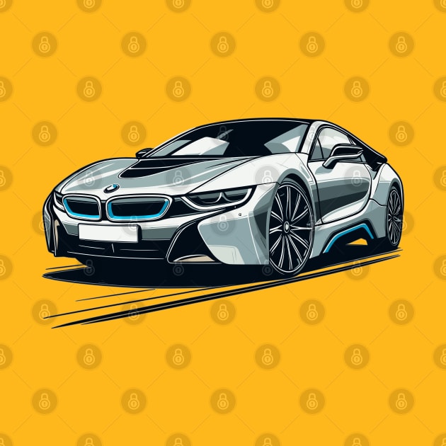 BMW i8 by Vehicles-Art