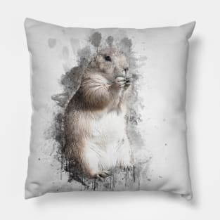 Marmot Wild Animal Forest Mountain Valley Species Rodent Pillow