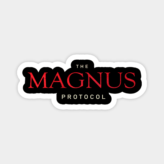 The Magnus Protocol - Logo Magnet by Rusty Quill