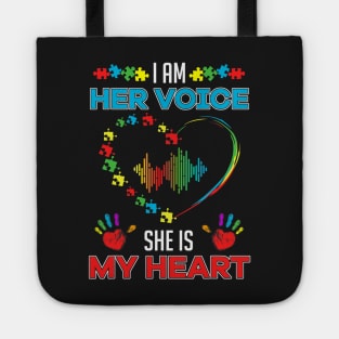 Autism Mom Autistic Daughter Teacher Autism Awareness Tote