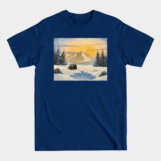 Disover Winter Evergreens - Bob Ross Meme - T-Shirt