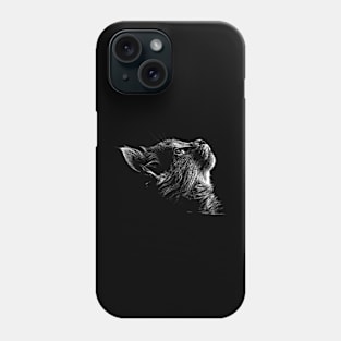 Gothic Cat Phone Case