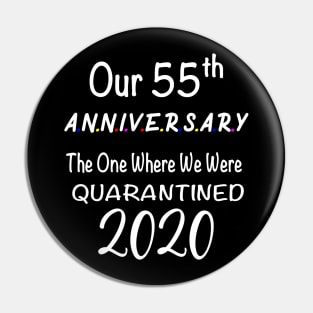 Our 55th Anniversary Quarantined 2020 Pin