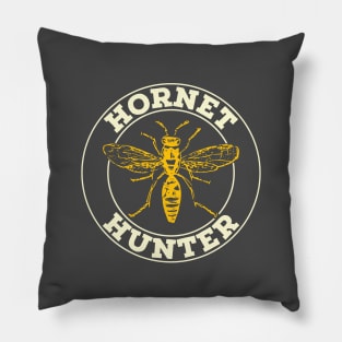 Murder Hornet Hunter Pillow