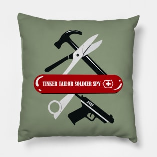 Tinker Tailor Soldier Spy - Alternative Movie Poster Pillow