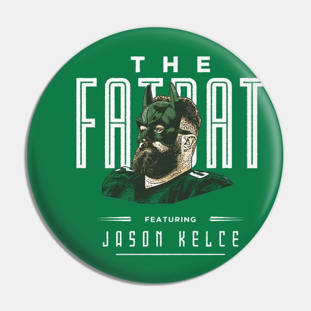 Jason Kelce Philadelphia Fat Bat Pin by Chunta_Design