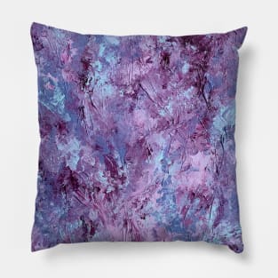 Abstract art, art by liana.wow, violet, purple art Pillow