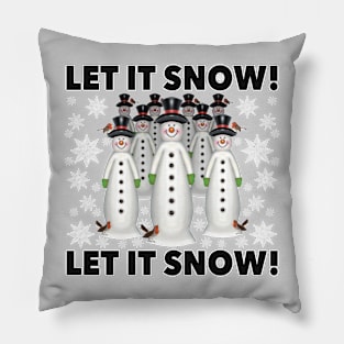 Snowman Melt Pillow