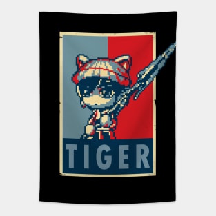 Yes Tiger Can Tapestry