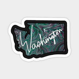 Customizable Washington “home” Magnet