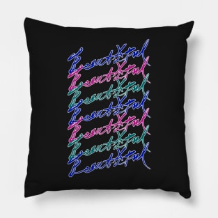 MONSTA X Beautiful Pantone Colors Logo Pillow