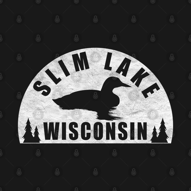 Slim Lake Northern Wisconsin Loon by BirdsEyeWorks