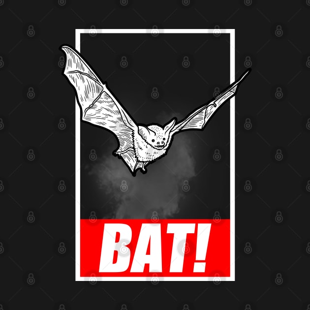 Bats Funny Vampire Bat! Shadows Quote Funny Meme by BoggsNicolas