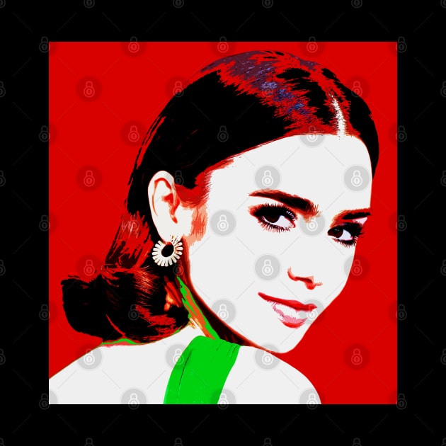 lily collins by oryan80