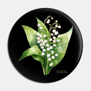 Botanica letalis - Lily of the valley - white flowers Pin