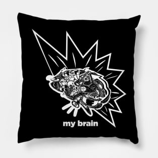 my brain music Pillow