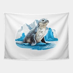 Leopard Seal Tapestry