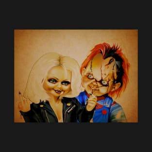 Chucky and his bride T-Shirt