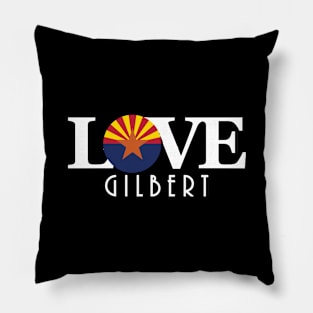 LOVE Gilbert Arizona Pillow